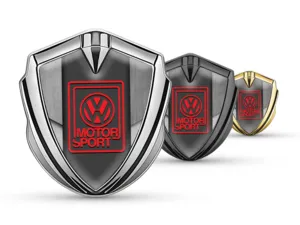 VW Emblem Fender Badge Minimal Design Standard